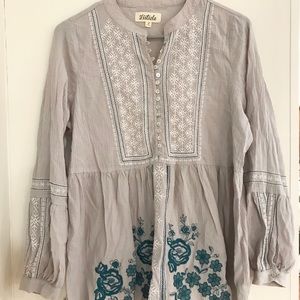 Roolee Arcadia Embroidered Top